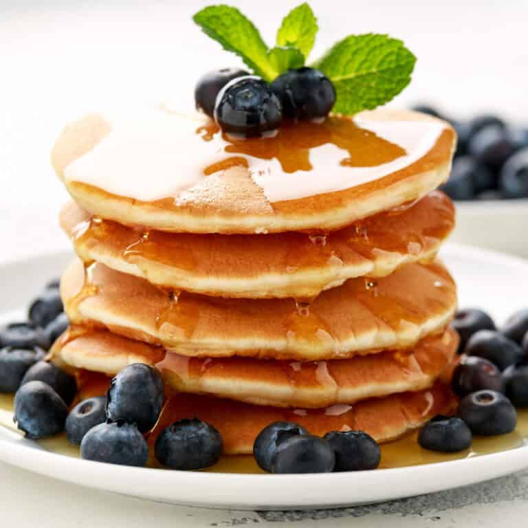 Buttermilk Pancakes (Recipe for 2)